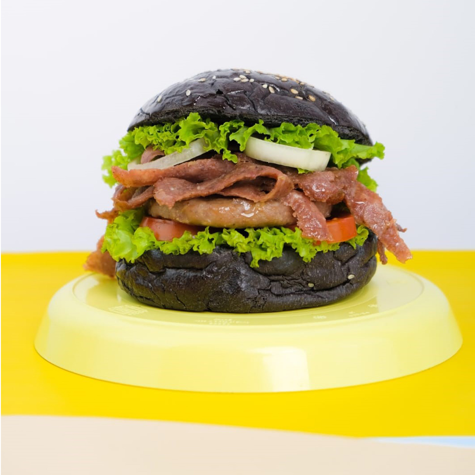 Burger-Hitam