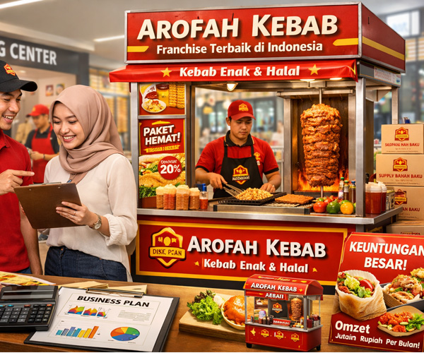 Franchise Kebab Terbaik di Indonesia 2026, Peluang Usaha Menguntungkan untuk Pemula