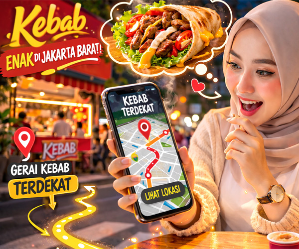 Bikin Lapar Tengah Malam! Ini Daftar Kebab Paling Enak di Jakarta Barat
