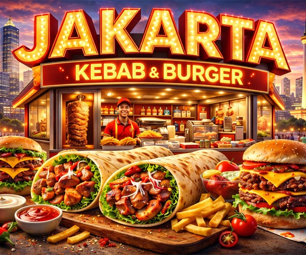 Laris Manis Tanpa Sepi! Ini Dia Franchise Kebab dan Burger di Jakarta yang Bikin Ketagihan